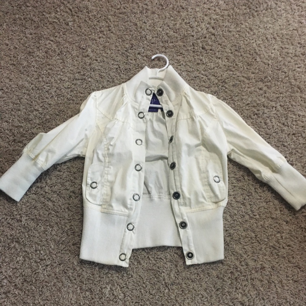 White Miley Cyrus Jacket